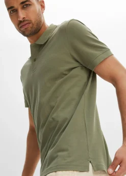 Polo de piqué de algodón orgánico puro