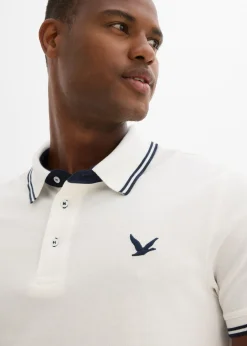 Polo de piqué de algodón puro