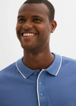 Polo de piqué de algodón puro