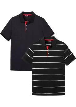 Polo de piqué de algodón puro (2 unidades)