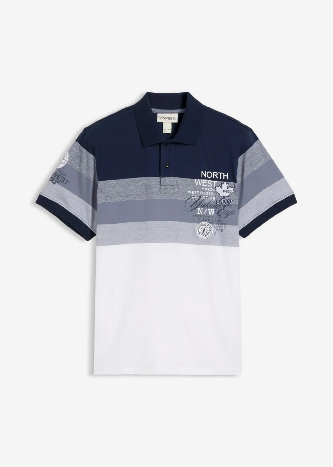 Polo de punto, de manga corta, de algodón orgánico puro