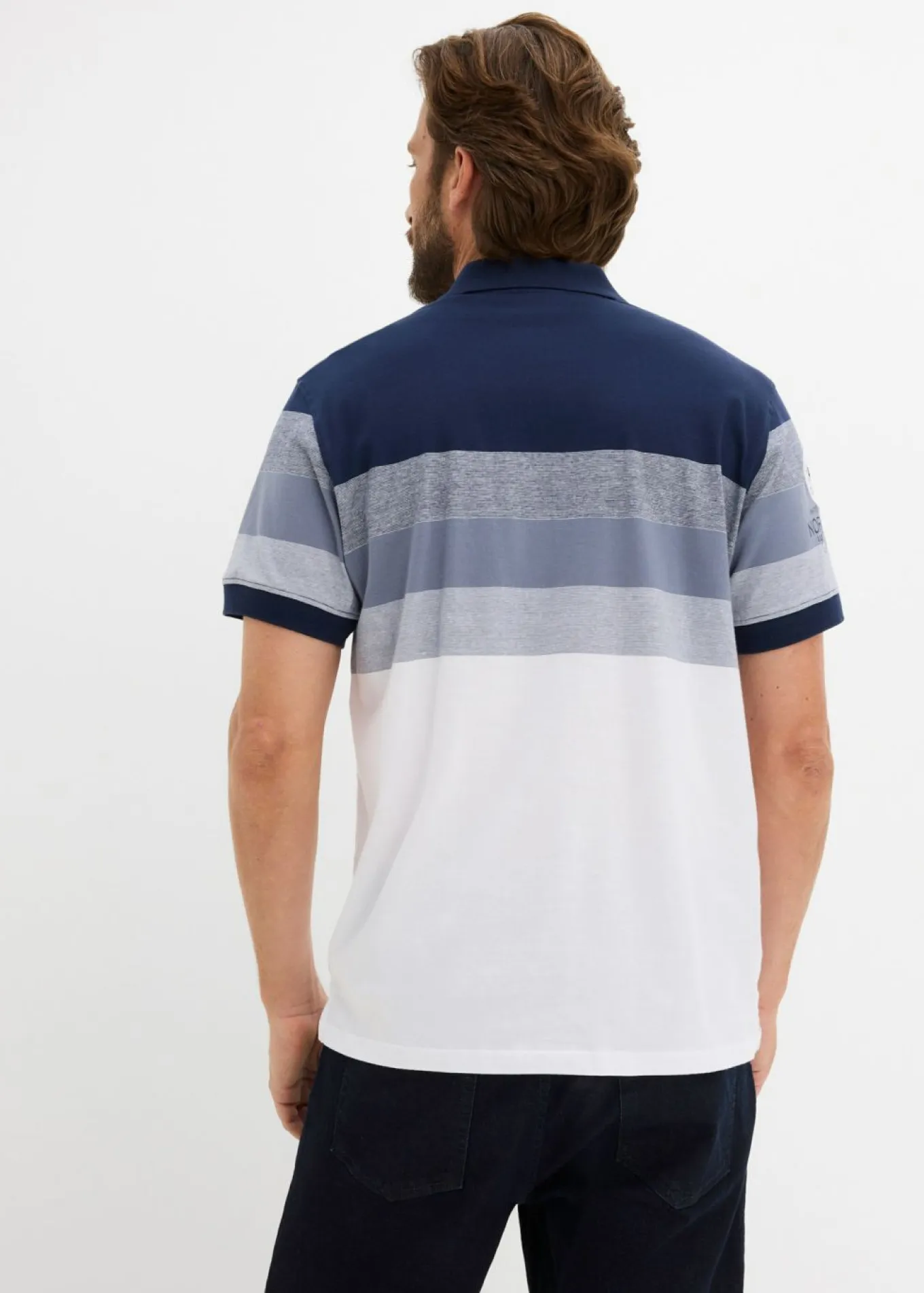 Polo de punto, de manga corta, de algodón orgánico puro