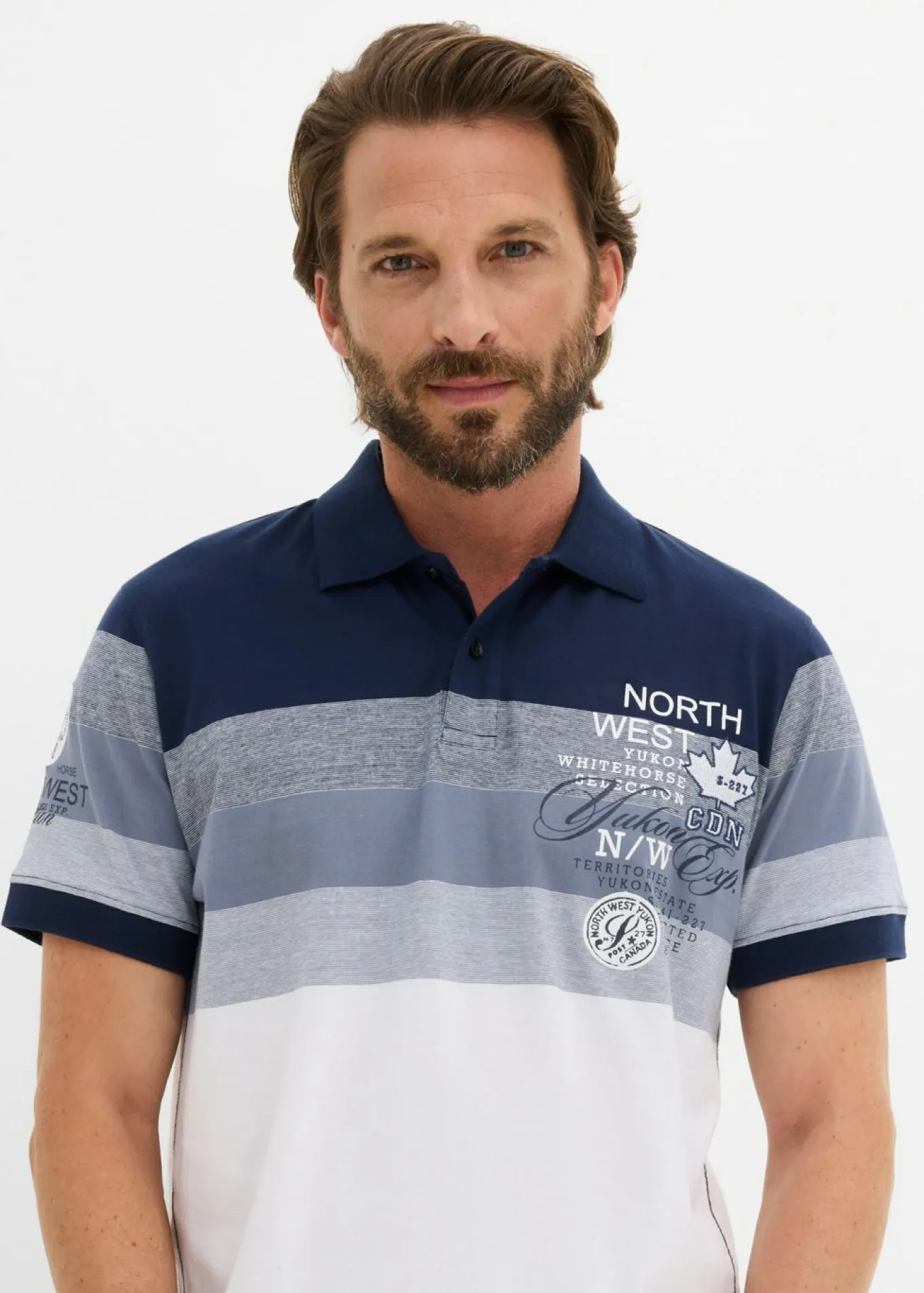 Polo de punto, de manga corta, de algodón orgánico puro