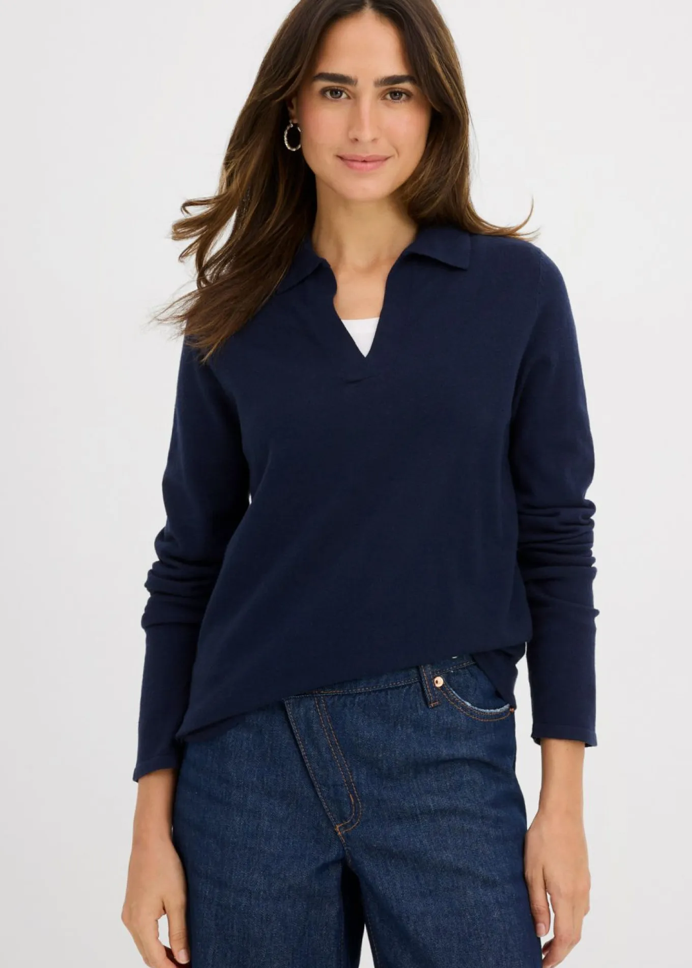 Polo de viscosa fina