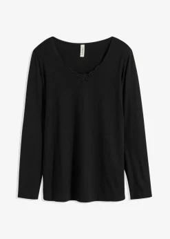 Prenda superior de pijama de viscosa