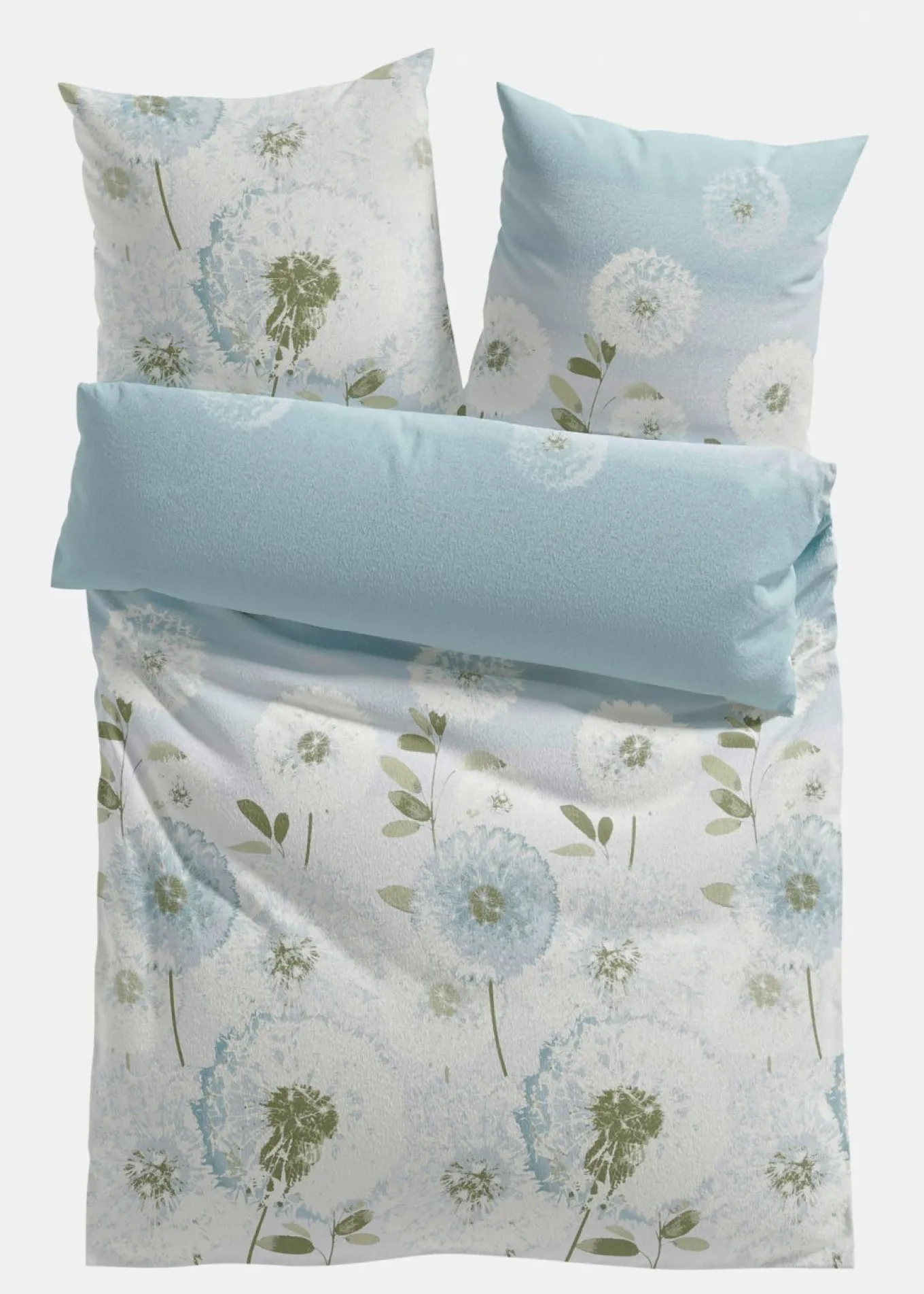 Ropa de cama con dientes de león