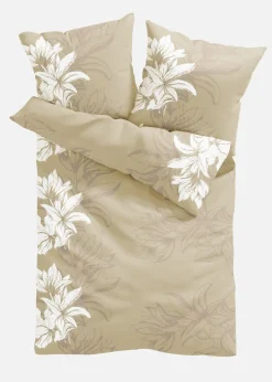 Ropa de cama con flores
