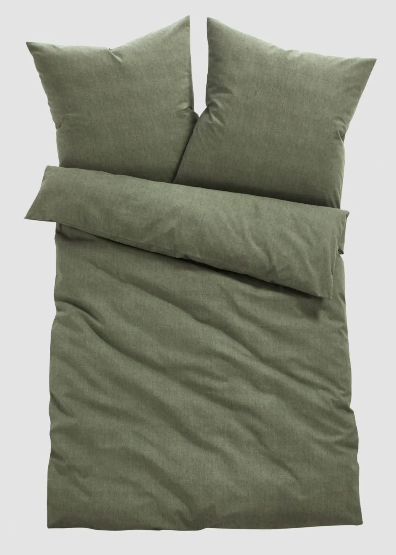 Ropa de cama de linón con aspecto de lino