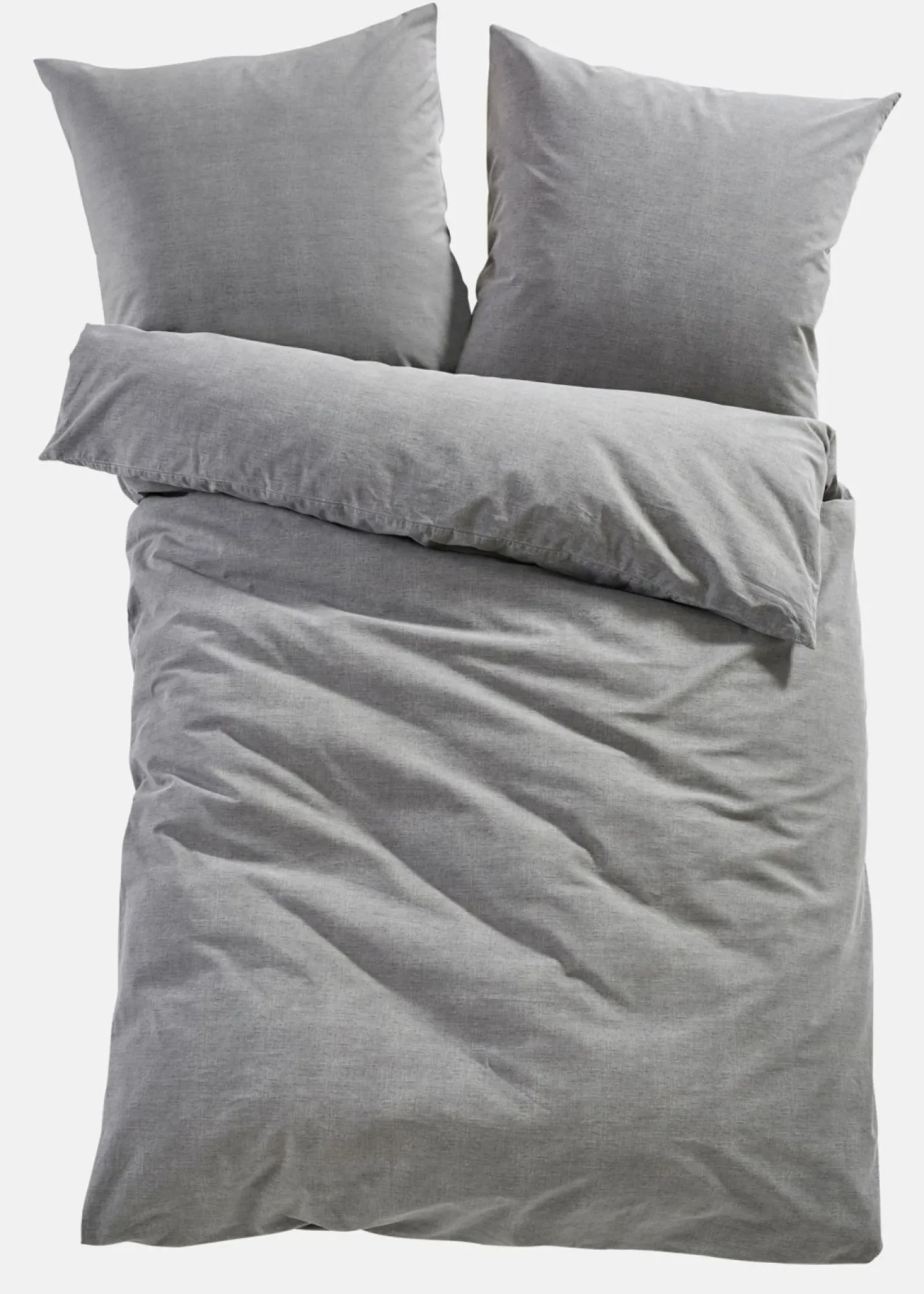 Ropa de cama de linón con aspecto de lino