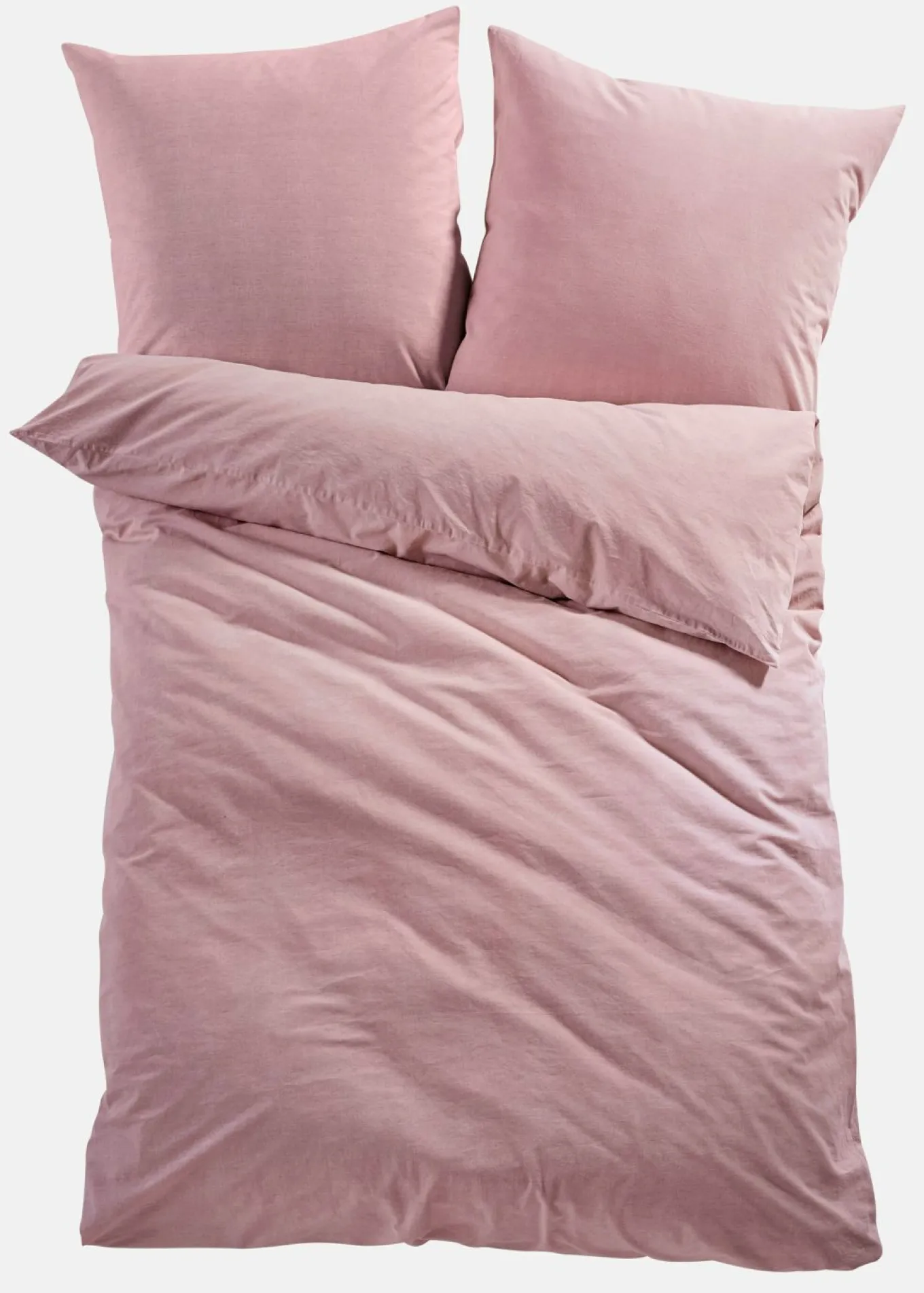 Ropa de cama de linón con aspecto de lino