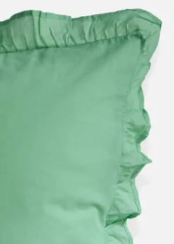 Ropa de cama de linón con volantes