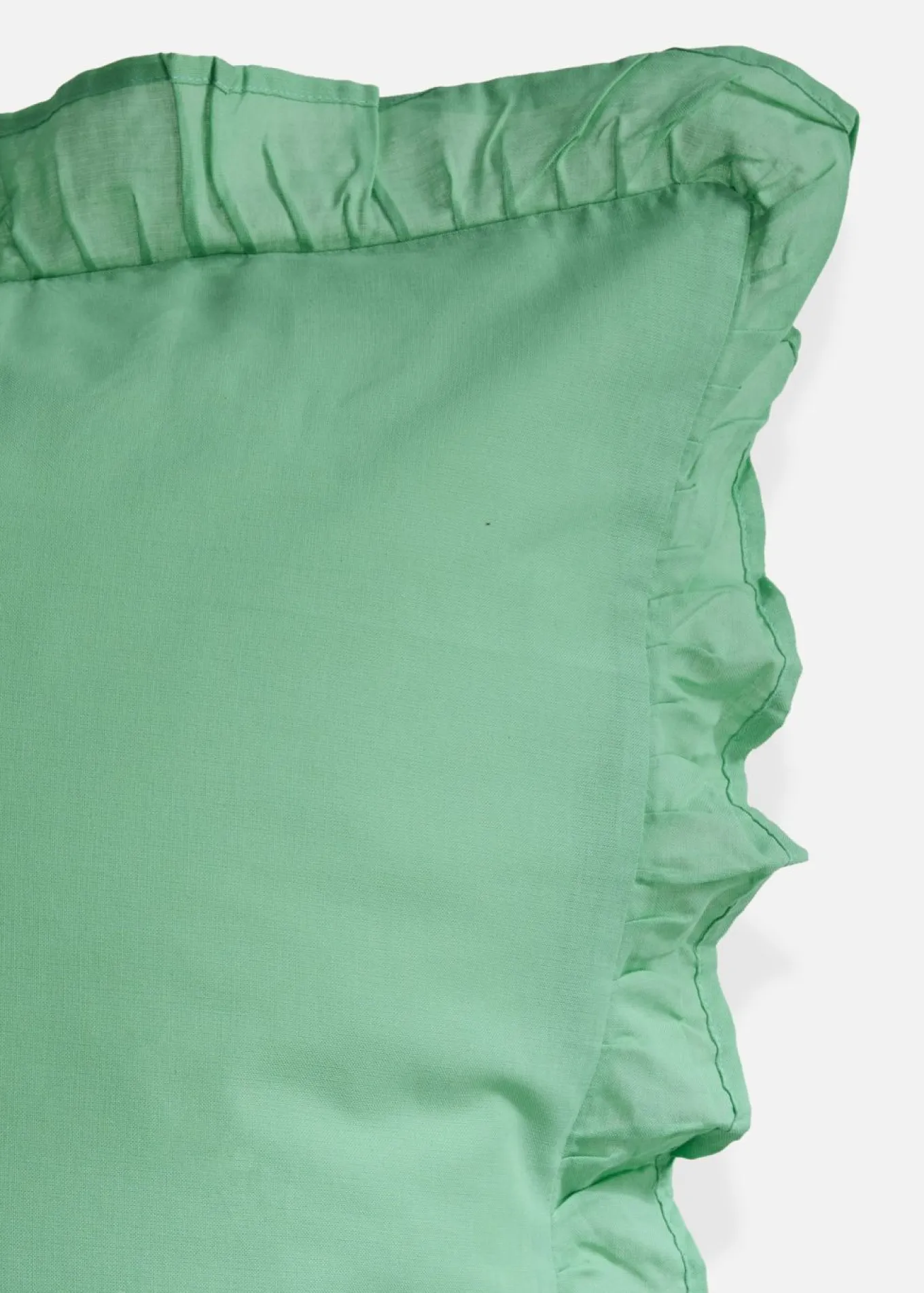 Ropa de cama de linón con volantes