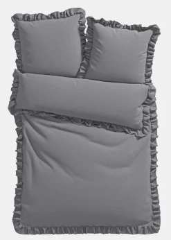 Ropa de cama de linón con volantes