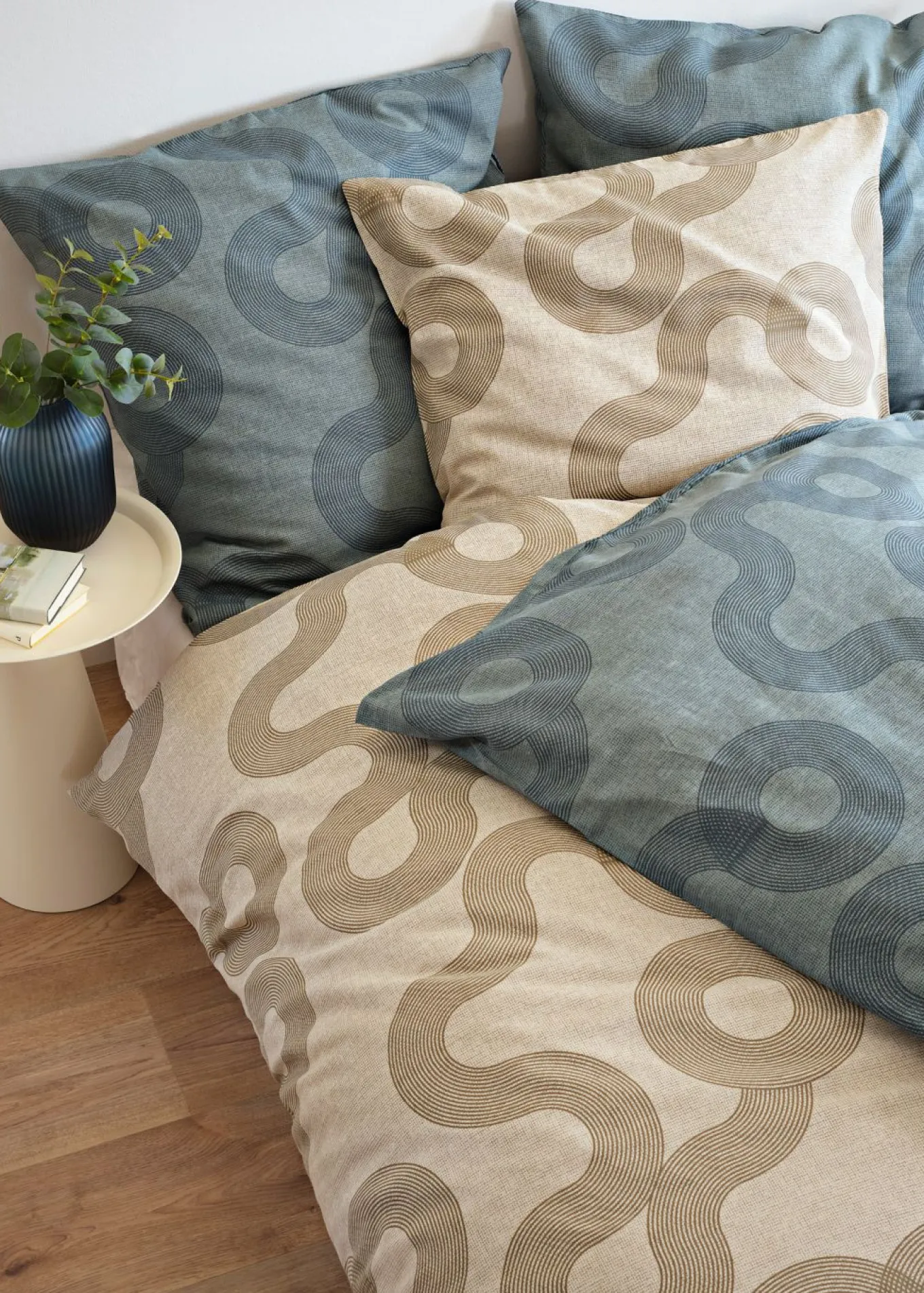 Ropa de cama de mezcla de algodón