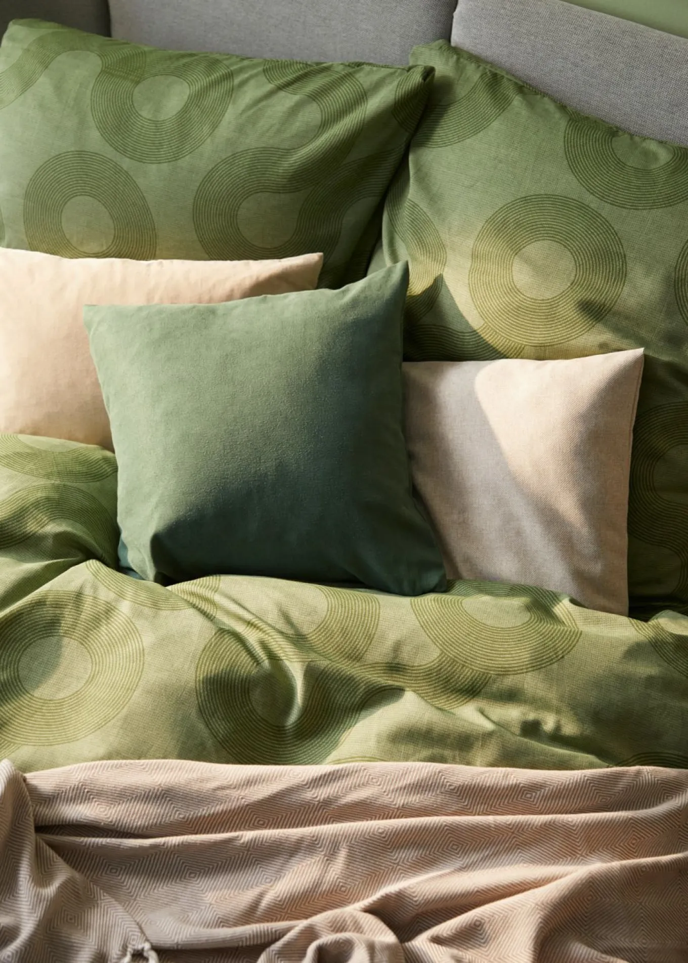 Ropa de cama de mezcla de algodón