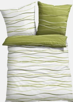Ropa de cama reversible con ondas