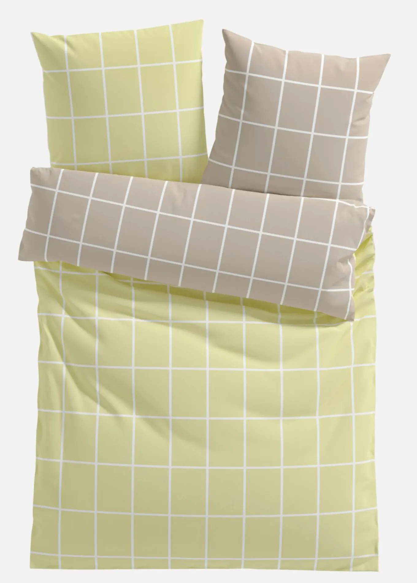 Ropa de cama reversible de mezcla de algodón