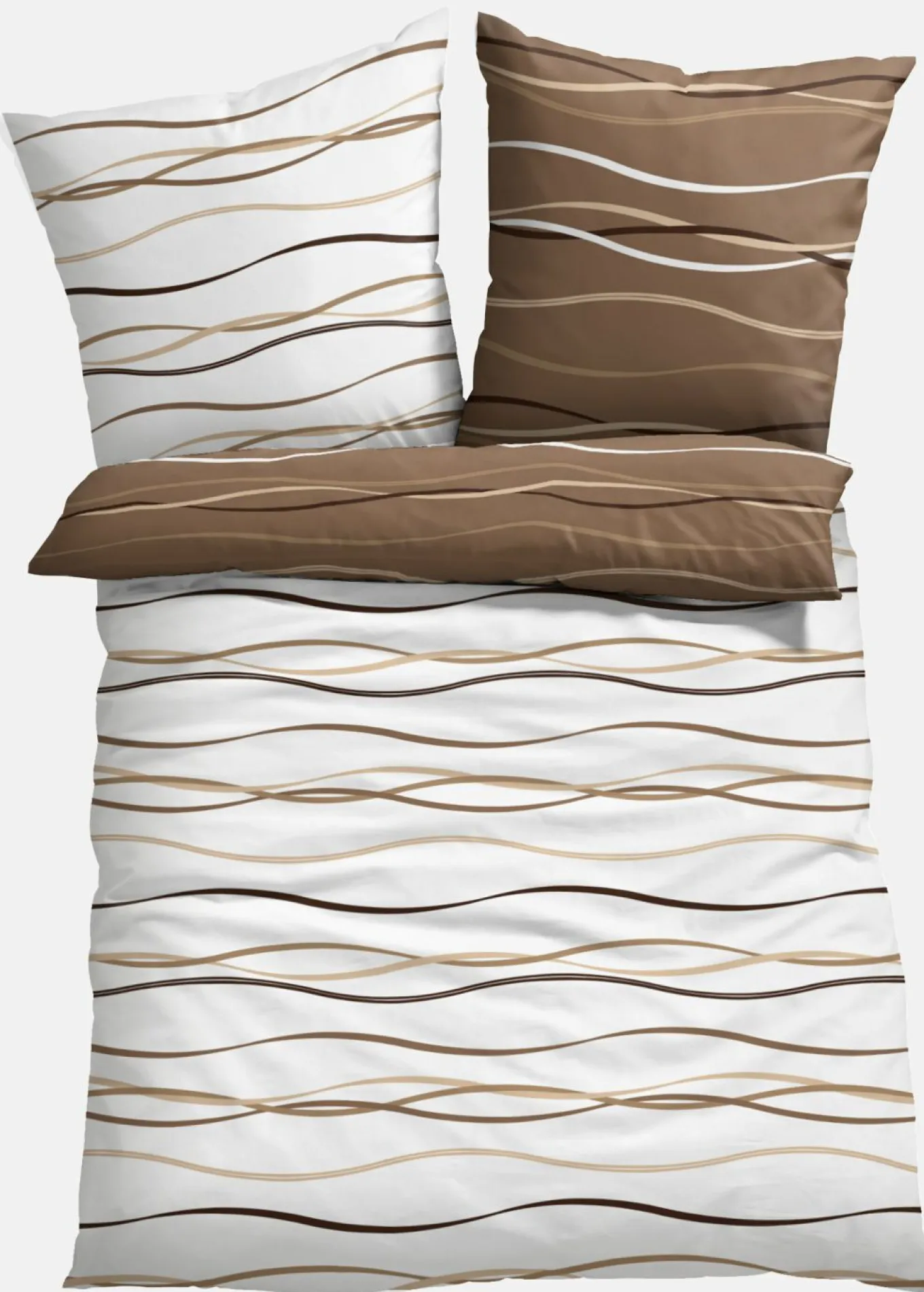 Ropa de cama reversible de linón