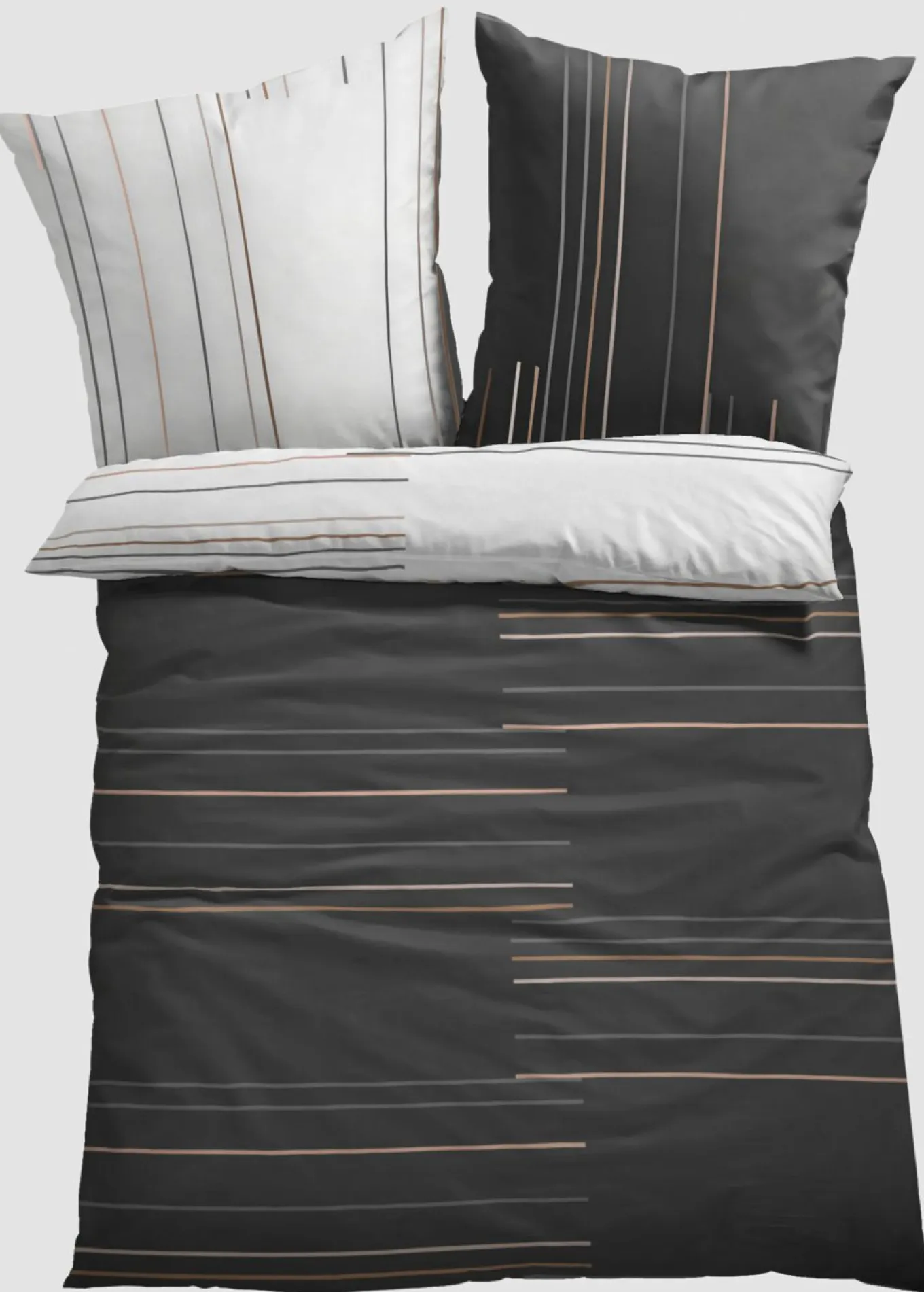 Ropa de cama reversible de mezcla de algodón