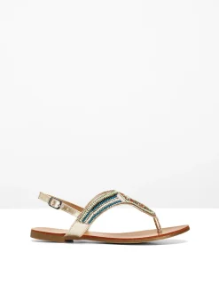 Sandalias con abalorios