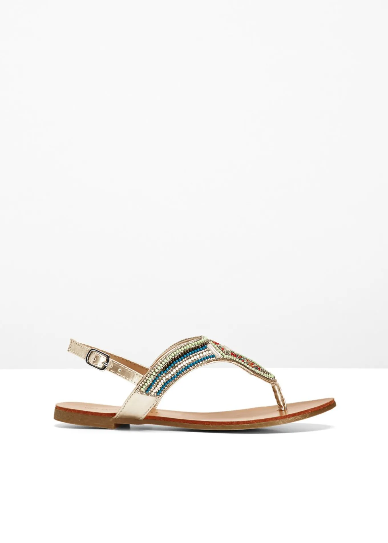 Sandalias con abalorios