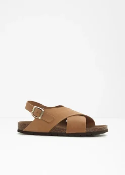 Sandalias de piel