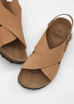 Sandalias de piel
