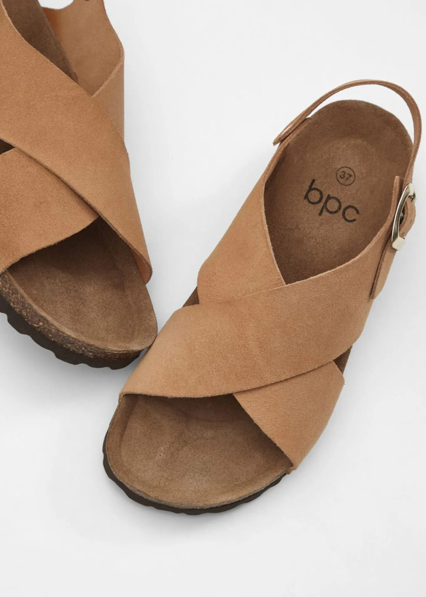 Sandalias de piel