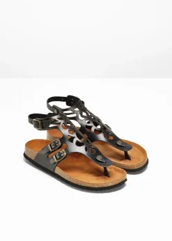 Sandalias de piel