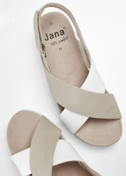 Sandalias Jana en ancho cómodo