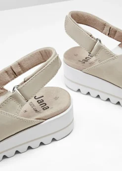 Sandalias Jana en ancho cómodo