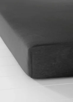 Sábana bajera en tejido de punto de algodón