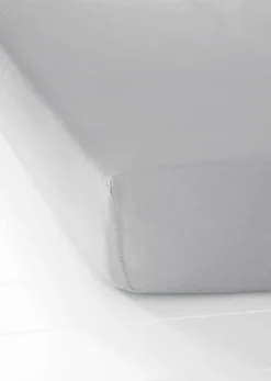 Sábana bajera en tejido de punto de algodón