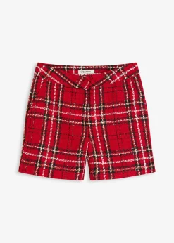 Shorts de bouclé