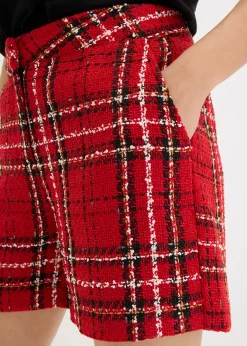 Shorts de bouclé