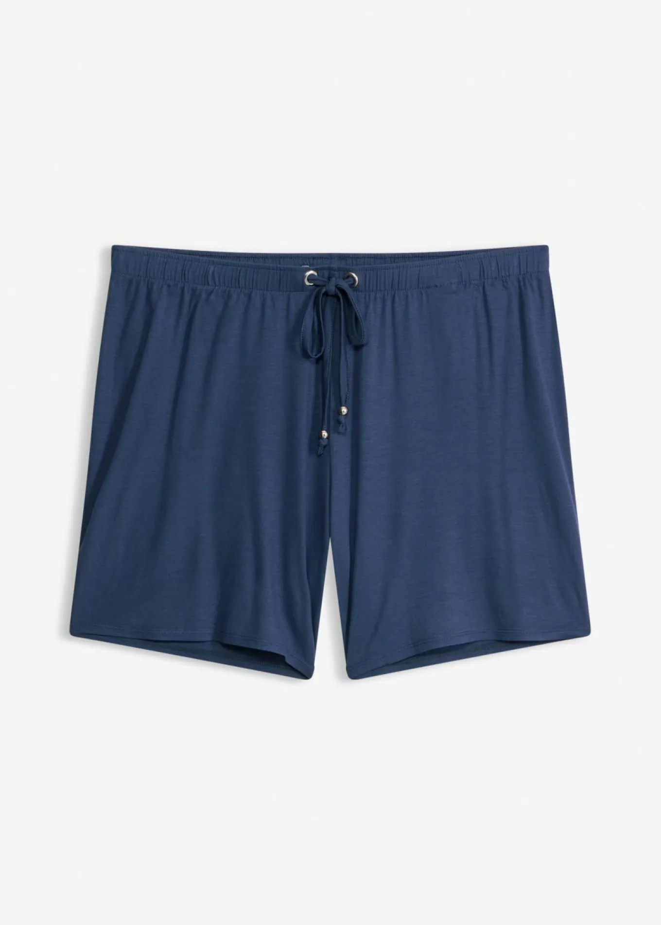 Shorts de playa de mezcla de viscosa fluida