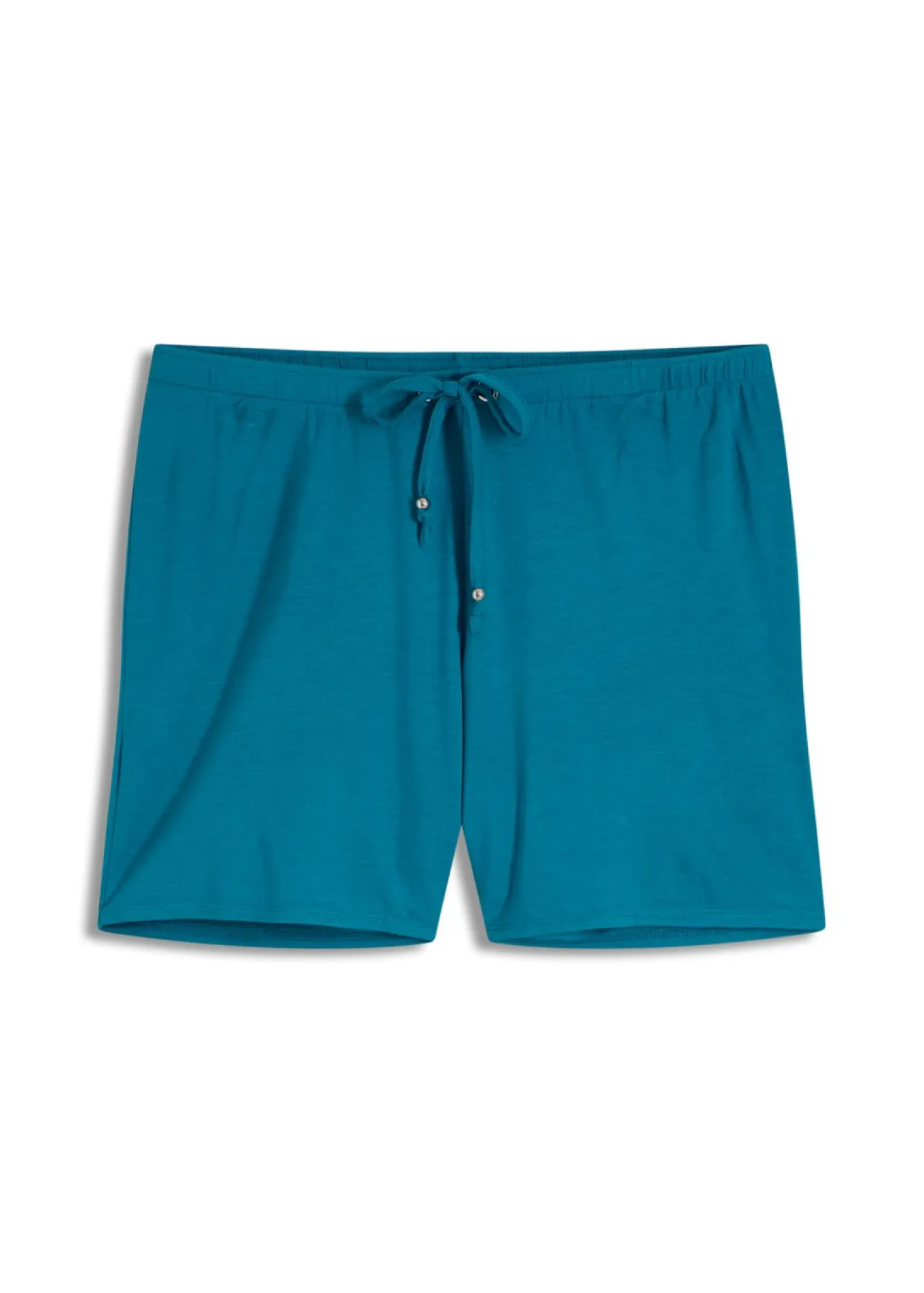 Shorts de playa de mezcla de viscosa fluida