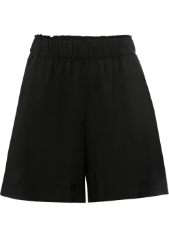 Shorts sin cierre de viscosa