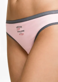 Slip con algodón (5 unidades)