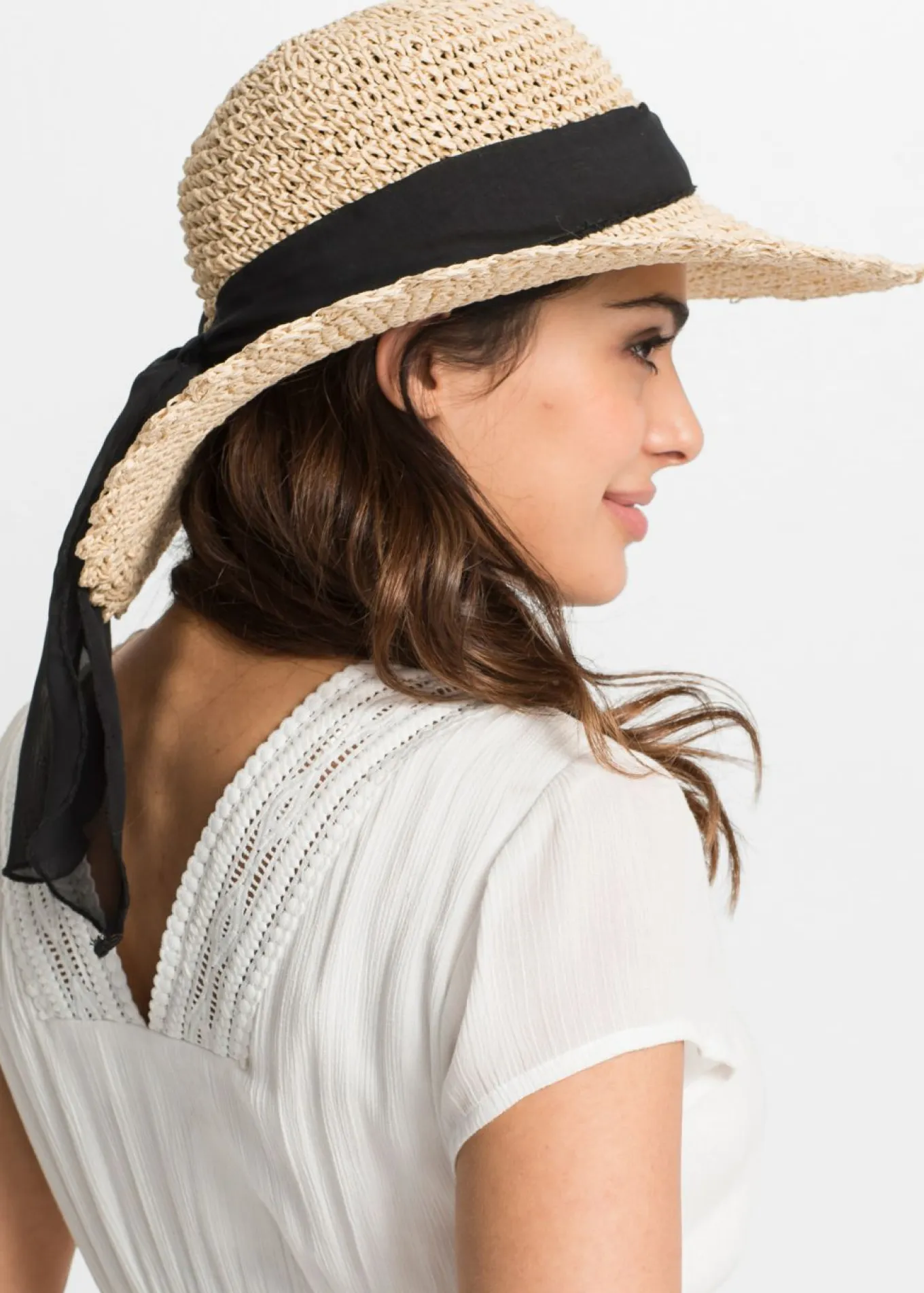 Sombrero de fibra de papel