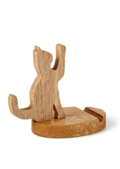 Soporte para móvil con diseño de gato