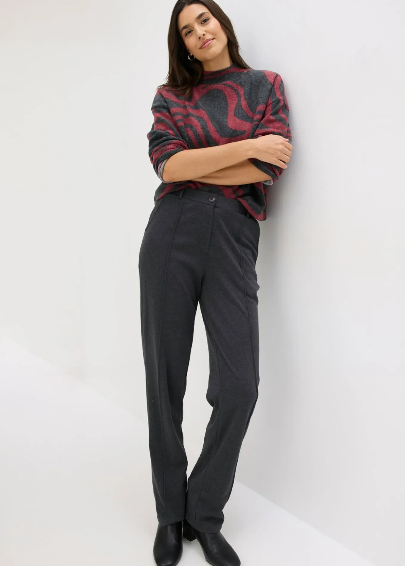 Suave camiseta de canalé