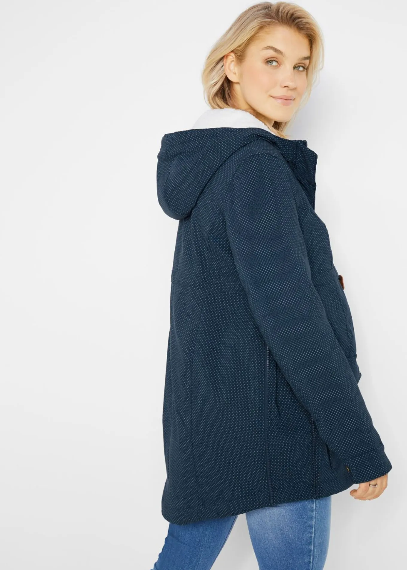 Suave chaqueta premamá/de porteo 3 en 1