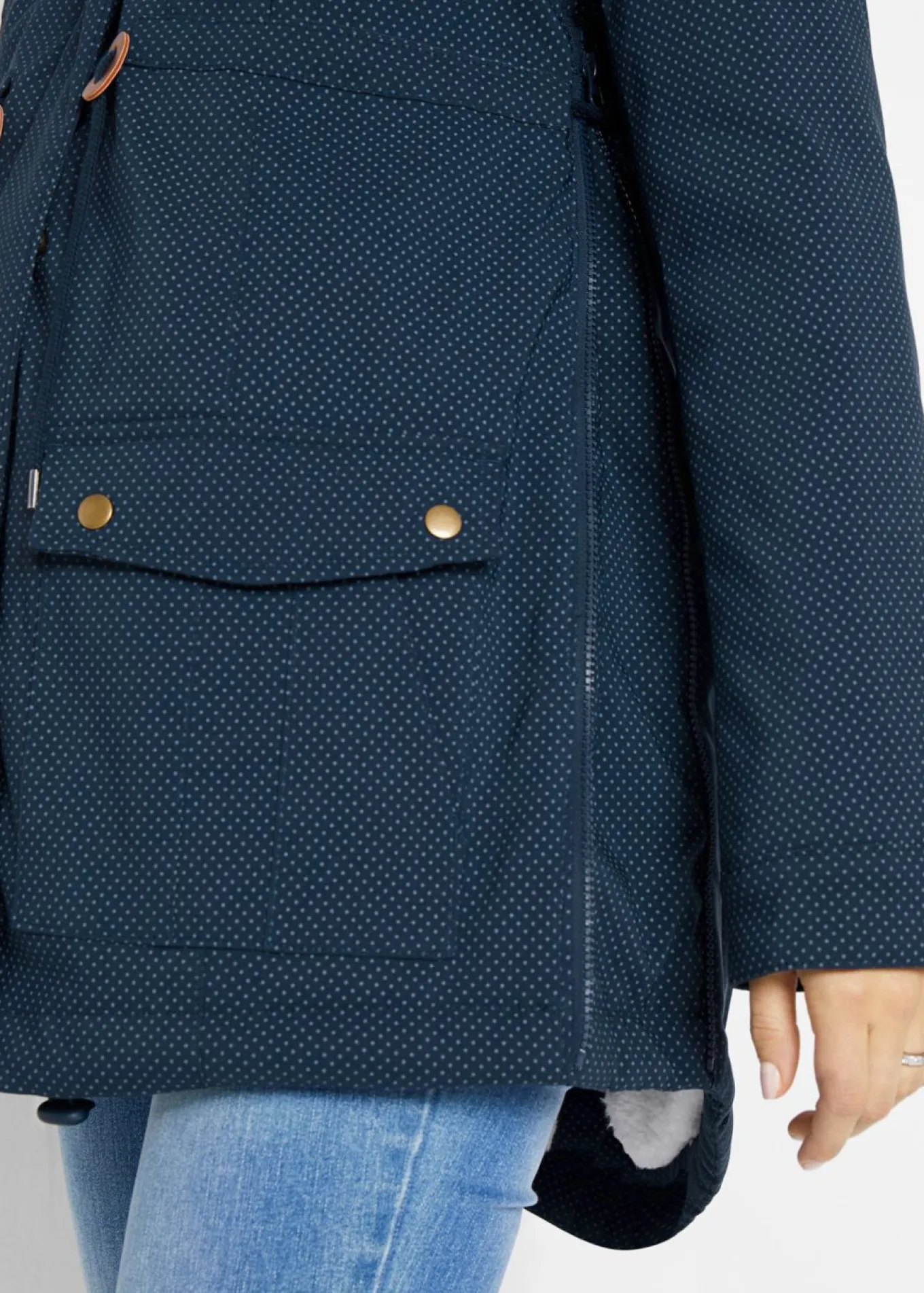 Suave chaqueta premamá/de porteo 3 en 1