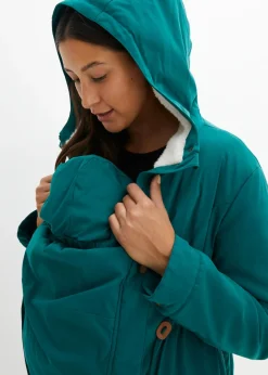 Suave chaqueta premamá/de porteo 3 en 1