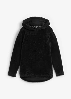 Suave jersey polar largo con corte holgado