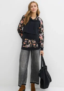 Suave sudadera premamá/de lactancia 2 en 1