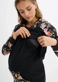 Suave sudadera premamá/de lactancia 2 en 1