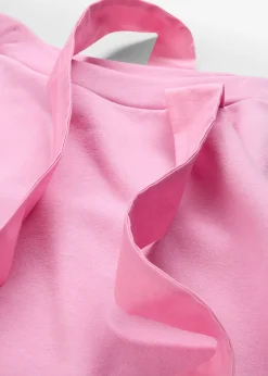 Sudadera ancha con un hombro al descubierto