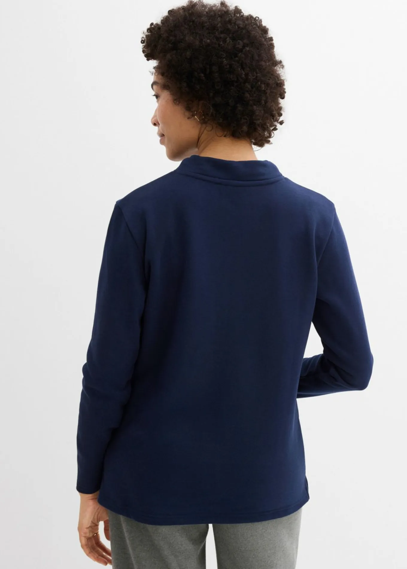 Sudadera con abertura